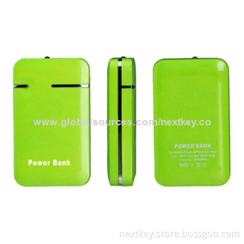 Portable Power Banks, Built-in Polymer Batteries, 7,800mAh CapacityNew